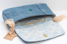 画像をギャラリービューアに読み込む, デニムクラッチ